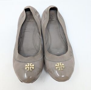 Tory Burch Beige Jolie Ballet Flats 9.5